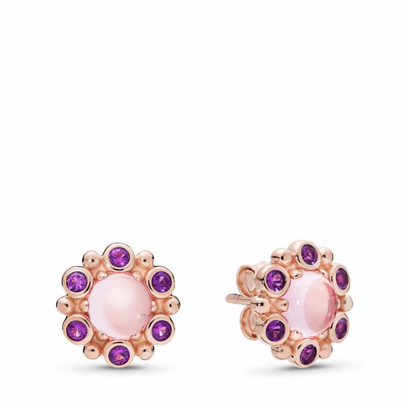 Pandora Rose™ Heraldic Radiance Stud Earrings Egypt YN5320948